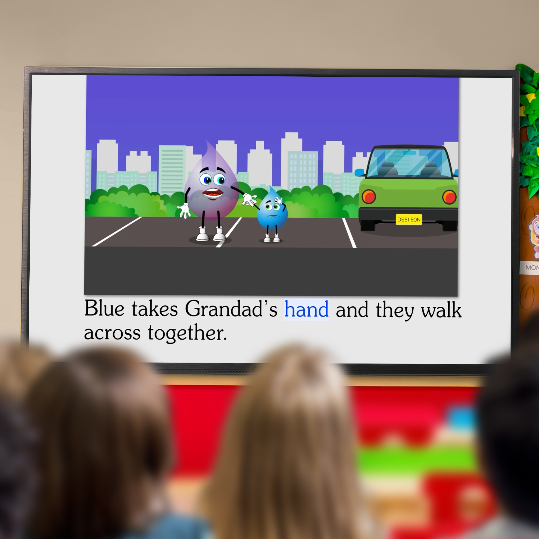 Read to me - Blue Explores Road Safety