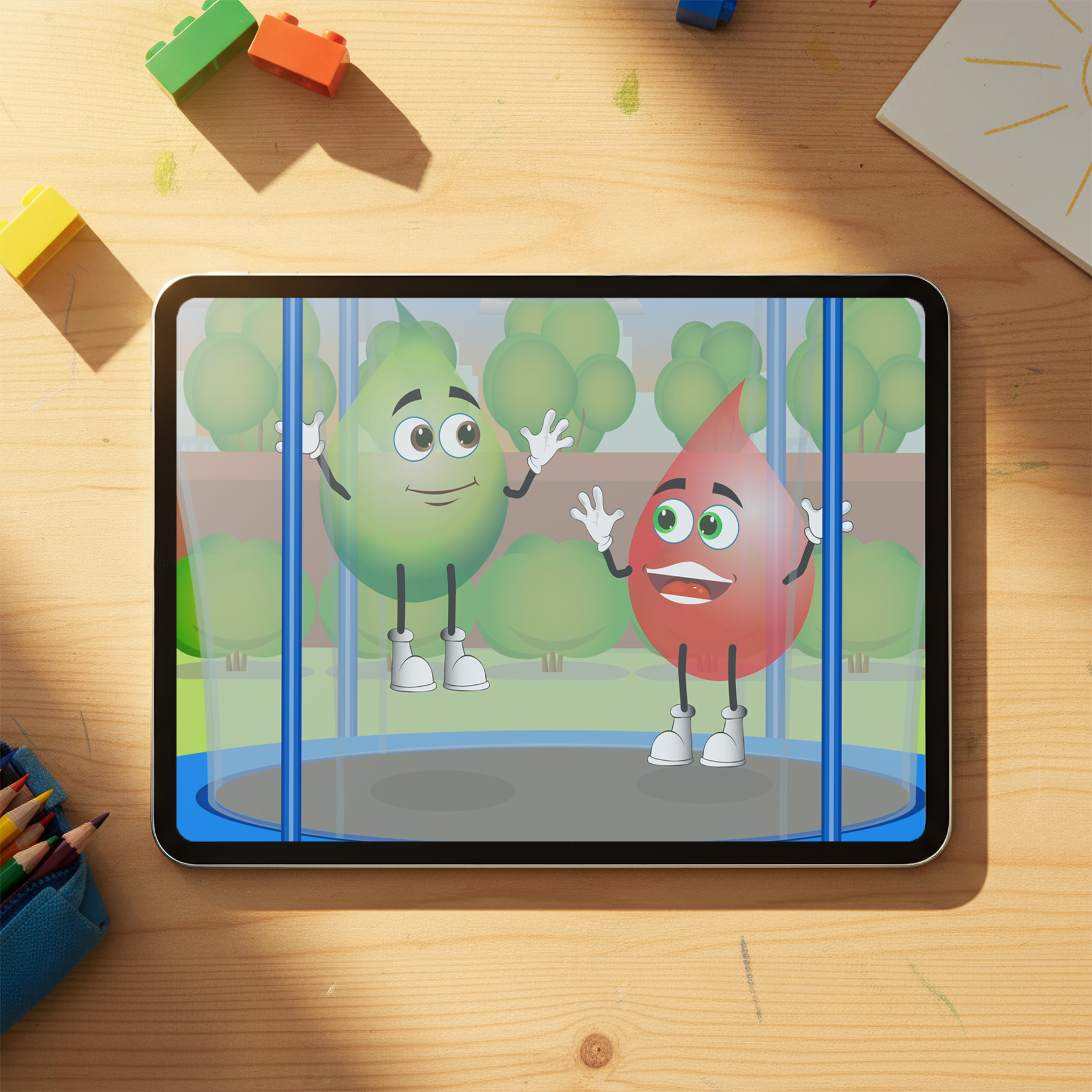 Educational Cartoon - Orange Moves House