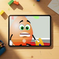 Educational Cartoon - Orange Feels Worried