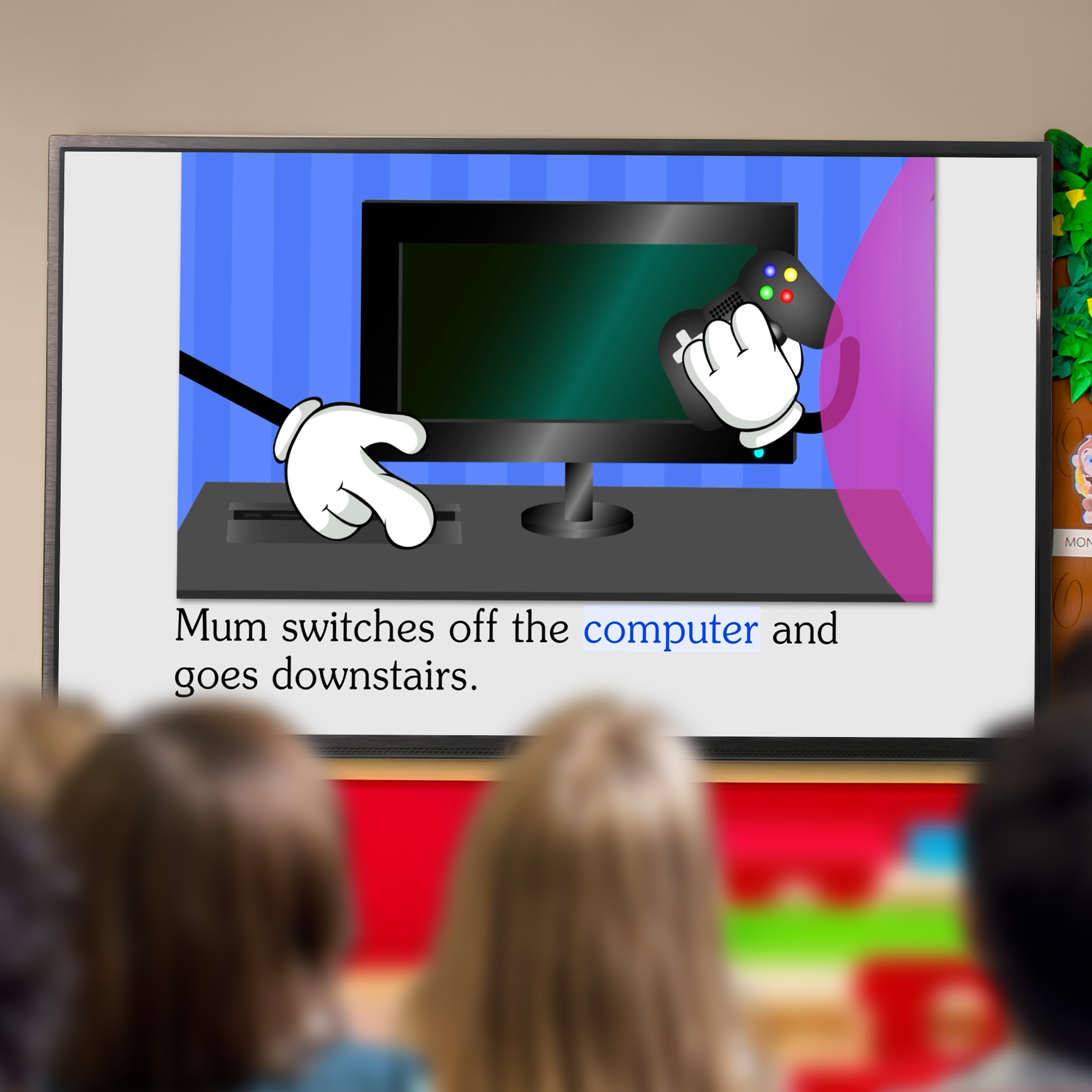 Read to me - Pink’s Screen Time