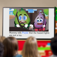 Read to me - Purple the Passenger