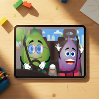 Educational Cartoon - Purple the Passenger