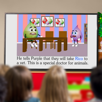 Read to me - Purple’s Pet Bird