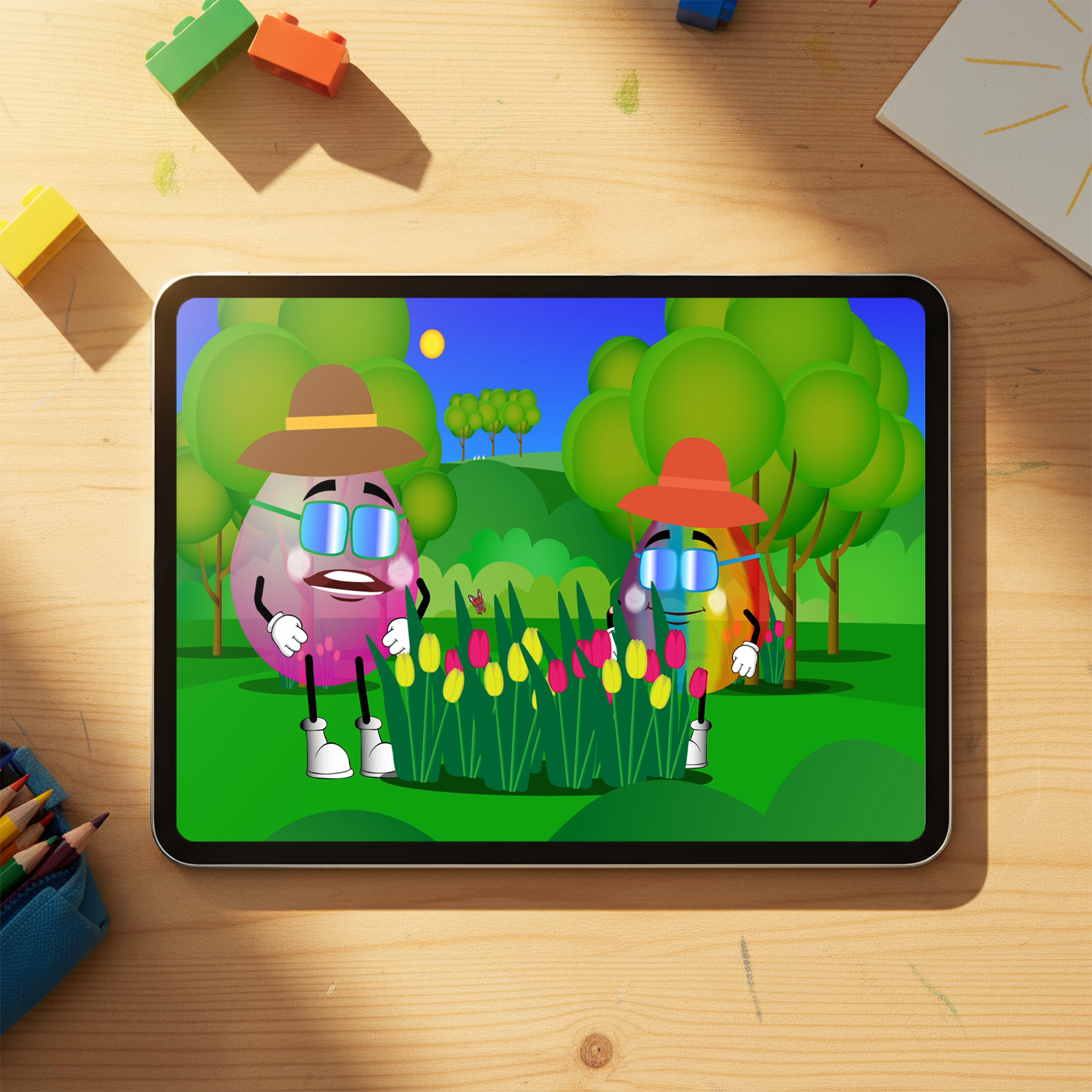 Educational Cartoon - Rainbow’s Day Out