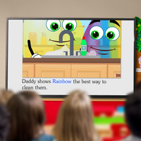 Read to me - Rainbow Helps at Home