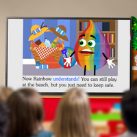 Read to me - Rainbow Visits the Seaside