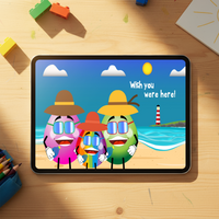 Educational Cartoon - Rainbow Visits the Seaside