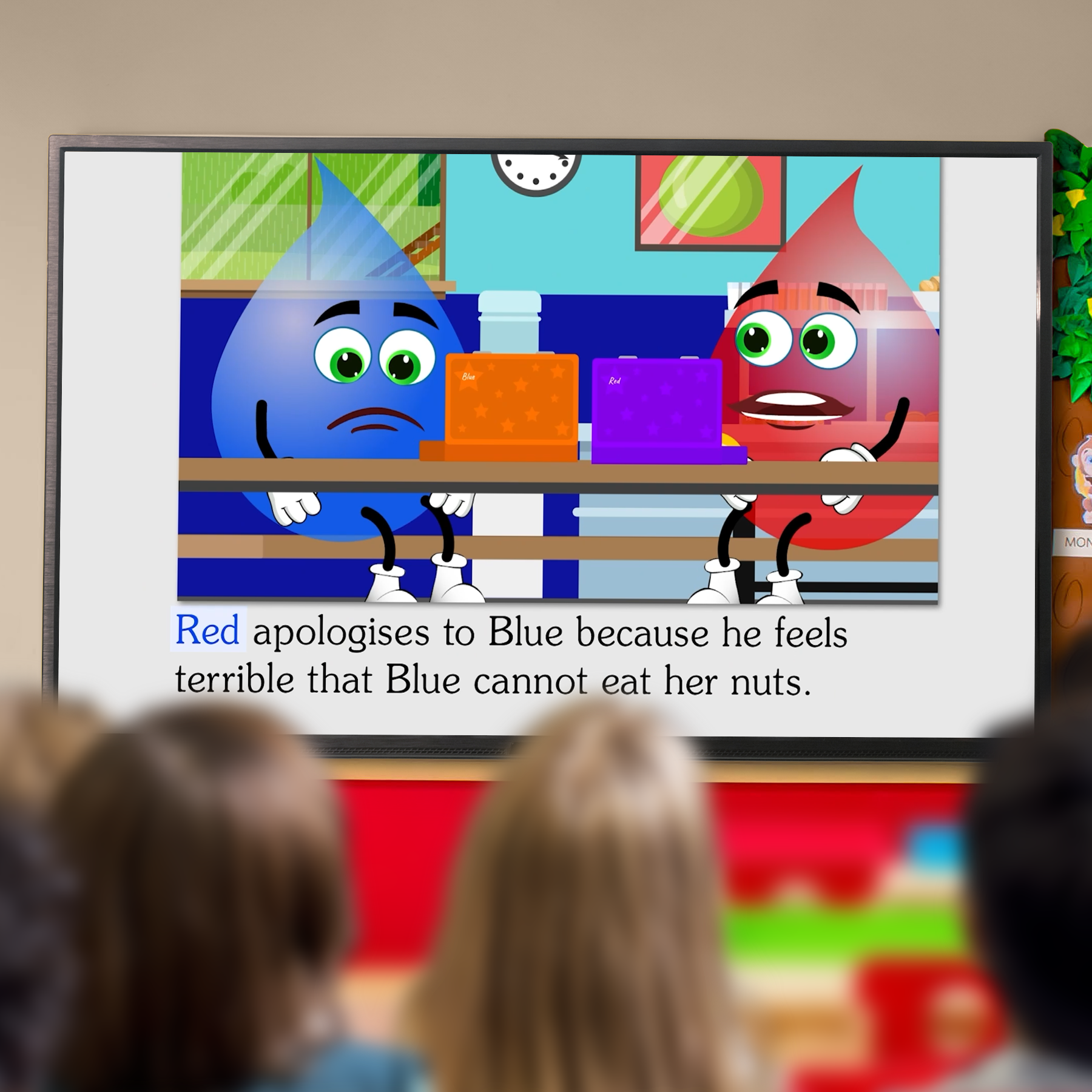 Read to me - Red’s Nut Allergy