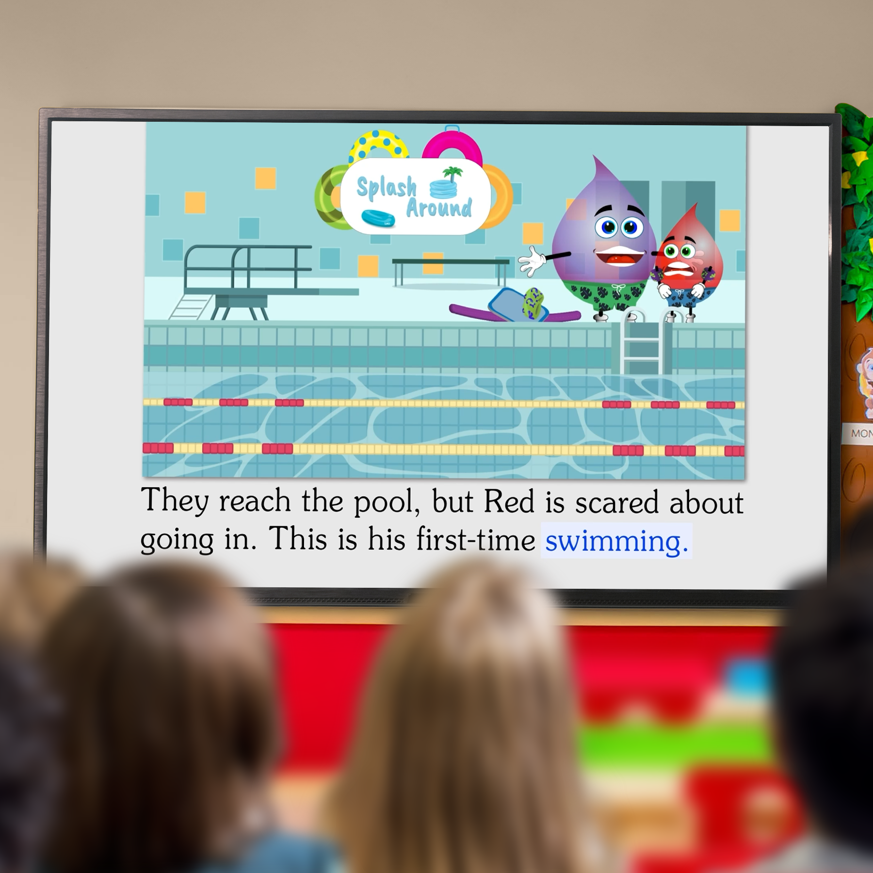 Read to me - Red Goes Swimming