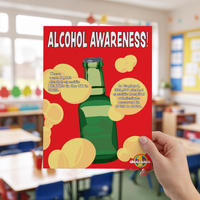 Alcohol Awareness Poster | PSHE & RSHE Classroom Display