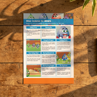 Activity Card - Blue Learns to Share - EYFS Turn-Taking & Sharing
