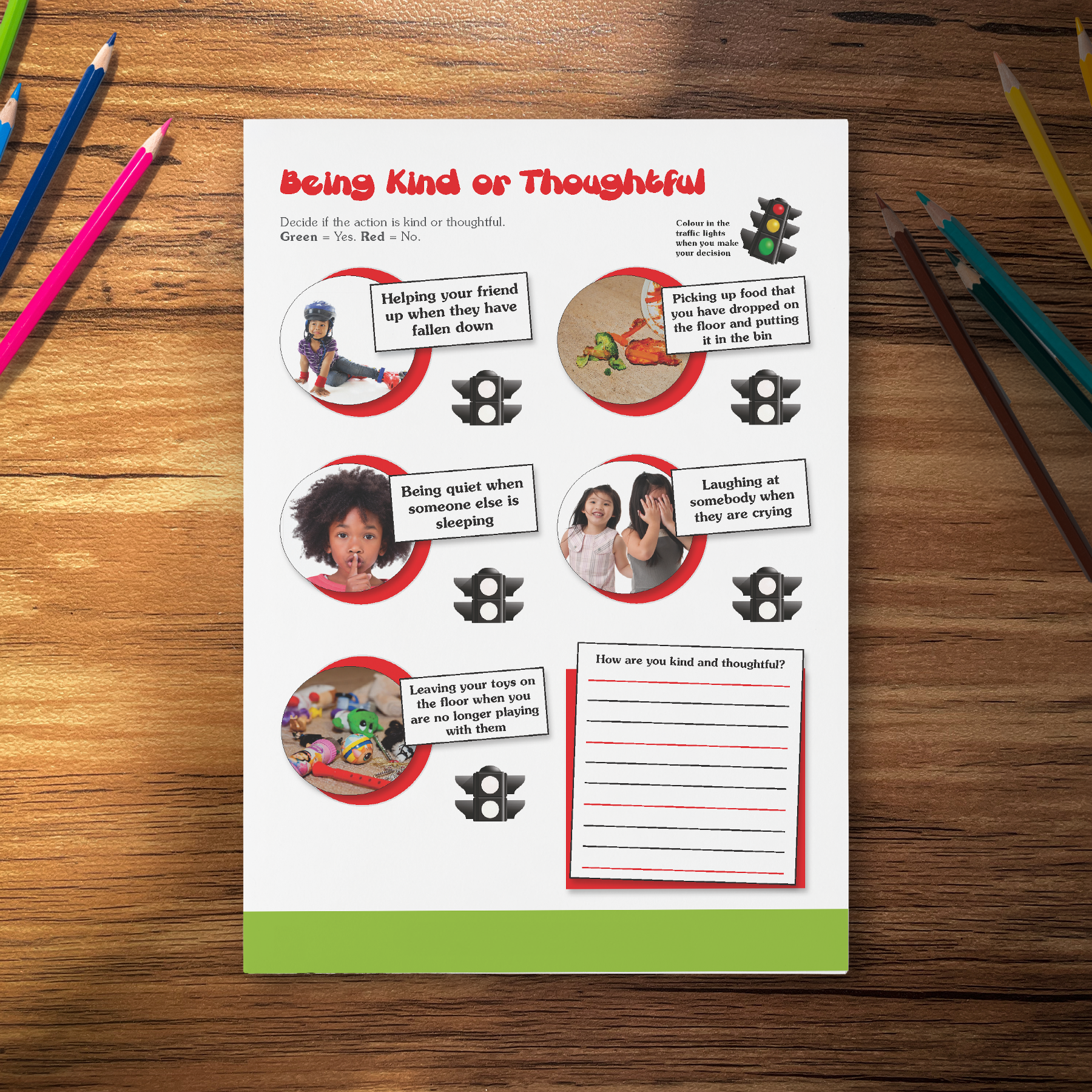 Being Kind or Thoughtfull