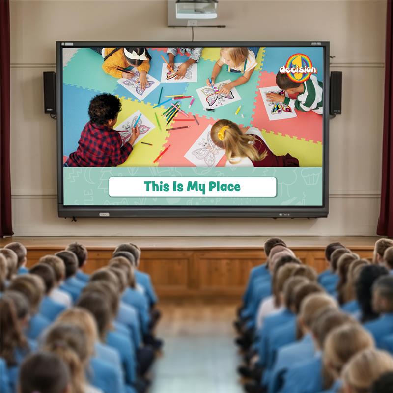 Children's Mental Health Week assembly This is My Place showing belonging inclusion and wellbeing resources