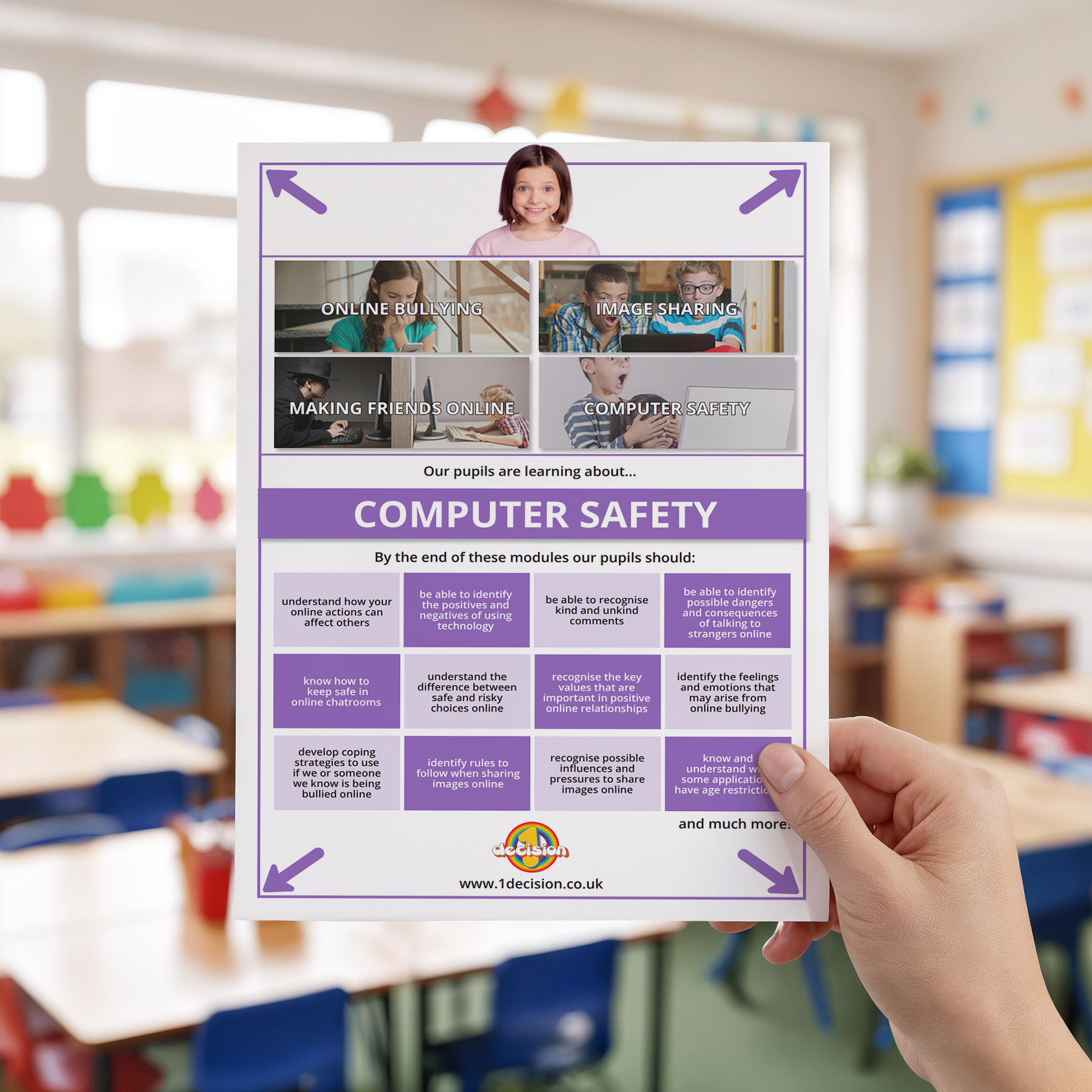Computer Safety - Wall Display Poster