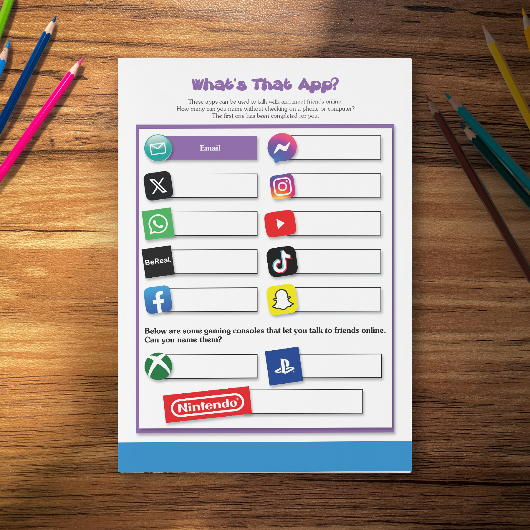 What's That App? and Age Restrictions