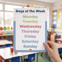 FREE Days of the Week Poster