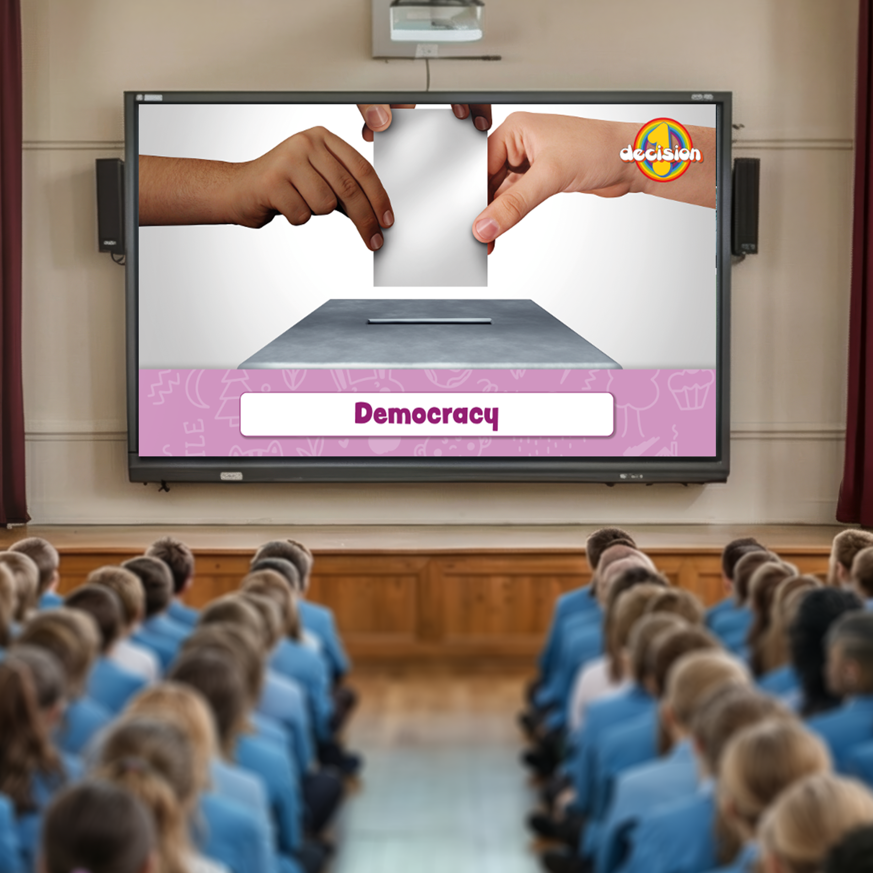 British Values Assembly Bundle for KS1 | Interactive PowerPoints Covering All 4 British Values