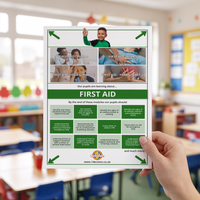 Basic First Aid - Wall Display Poster