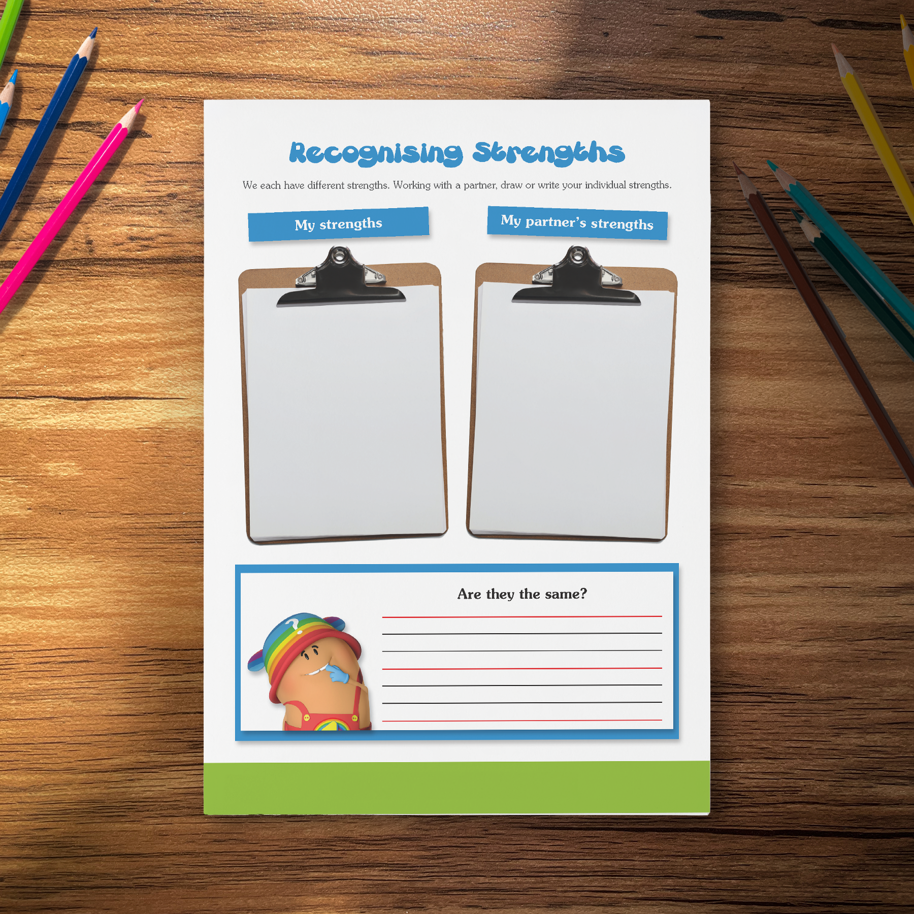 Recognising Strengths