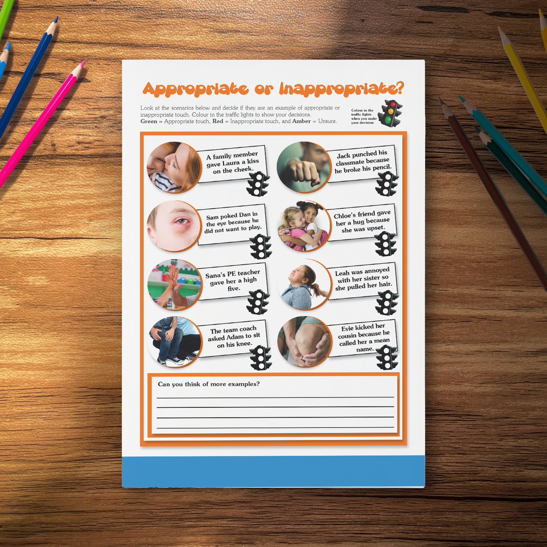 Inapposite Appropriate or Inappropriate PSHE Worksheet | 1decision – Nurture Hub