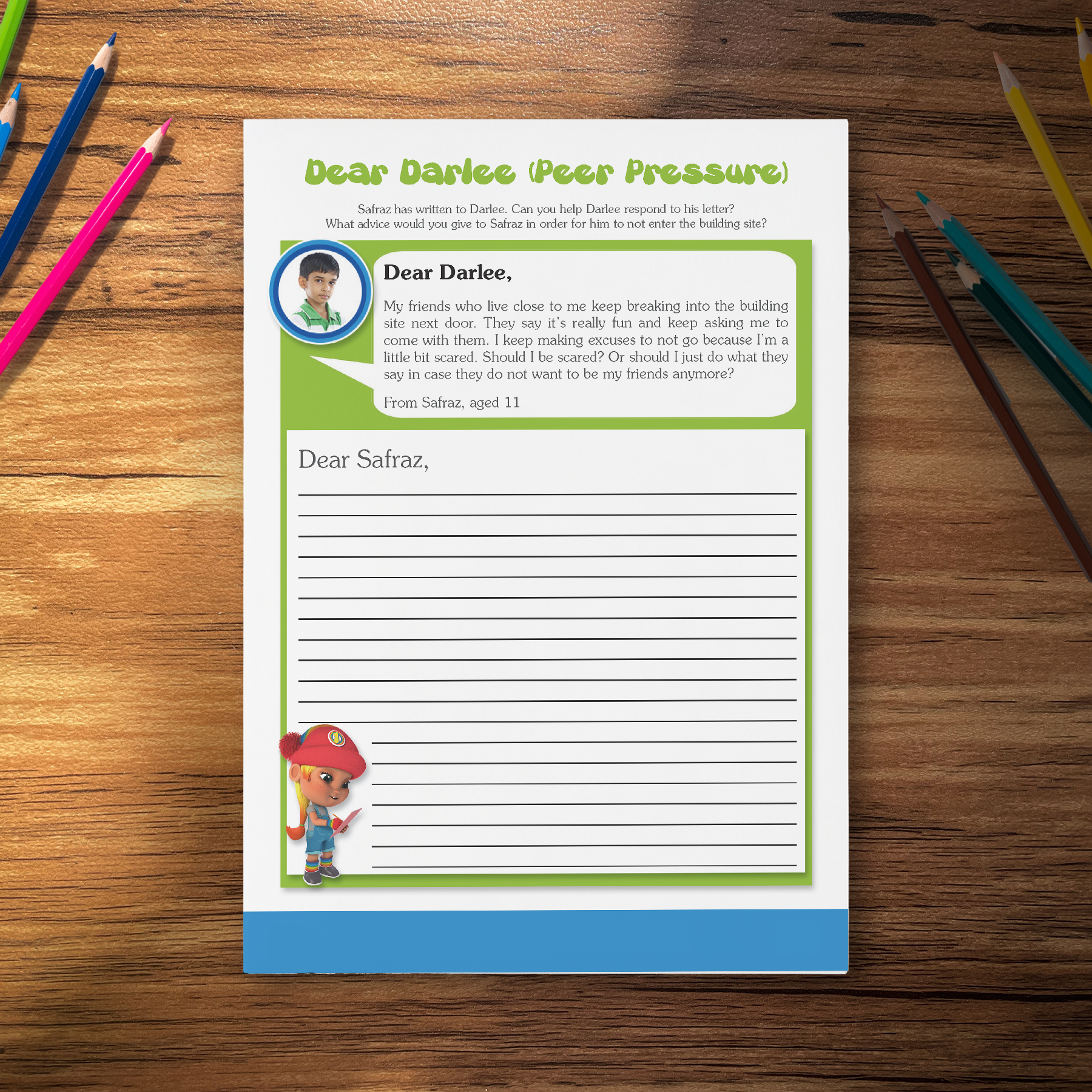 Dear Darlee (Peer Pressure)