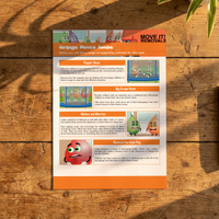 Activity Card - Orange Moves House - EYFS Change & Transition