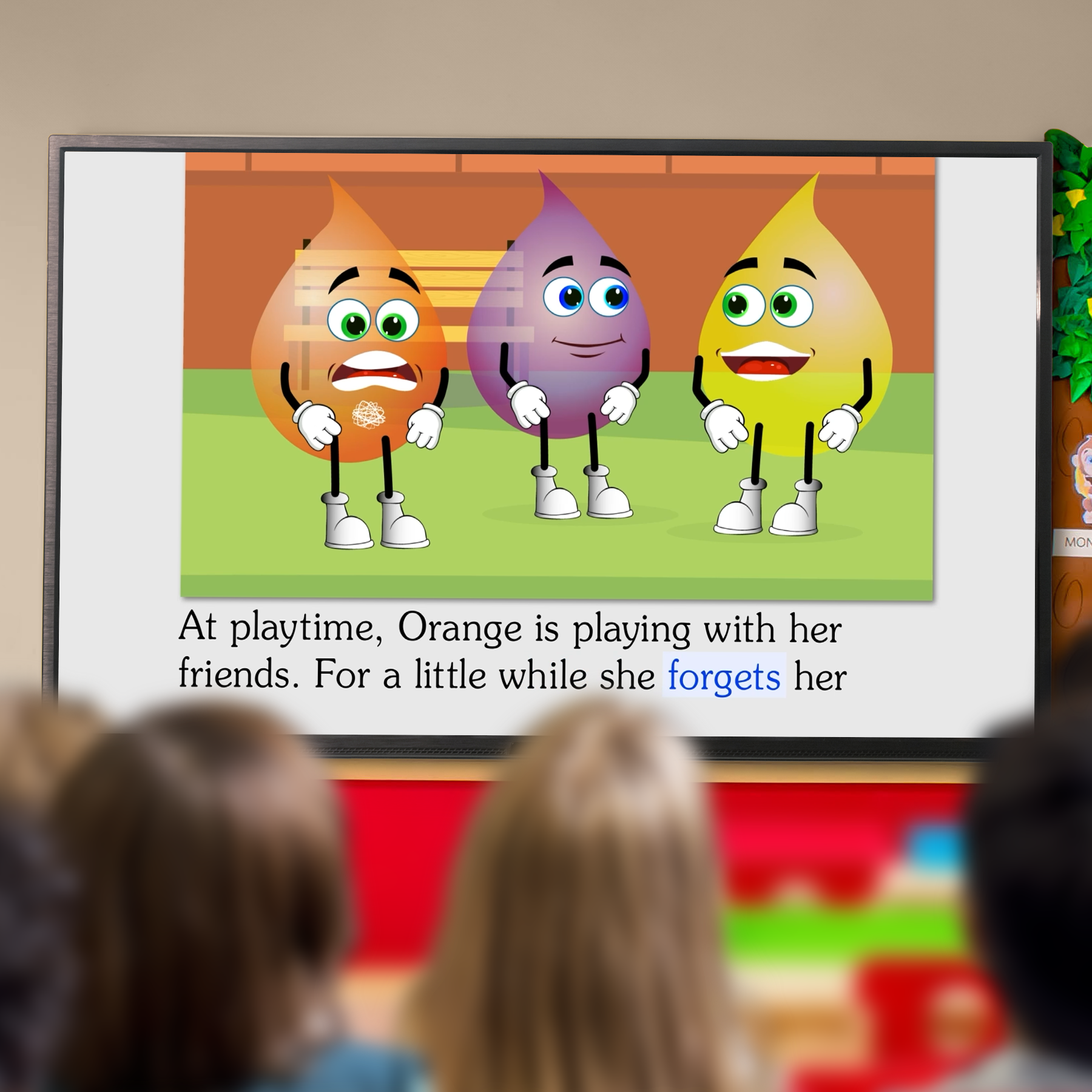 Read to me - Orange Feels Worried