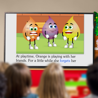 Read to me - Orange Feels Worried