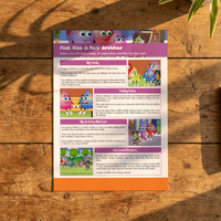 Activity Card - Pink Has a New Brother - EYFS Family Change & Emotional Adjustment