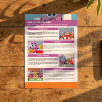 Activity Card - Pink Is Feeling Sad - EYFS Sadness & Emotional Regulation