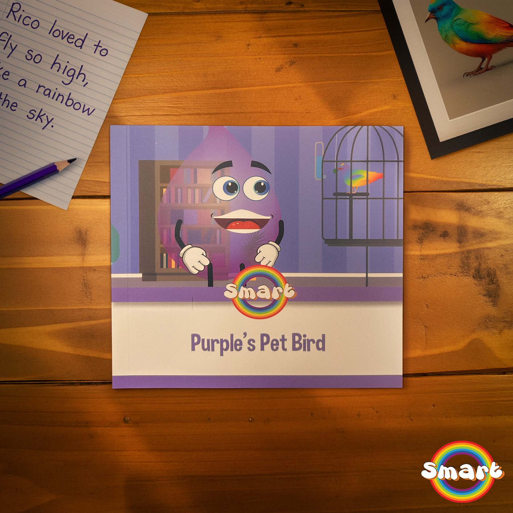 Storybook - Purple’s Pet Bird