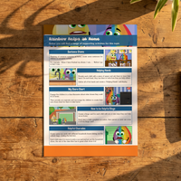 Activity Card - Rainbow Helps at Home - EYFS Responsibility & Helping Others