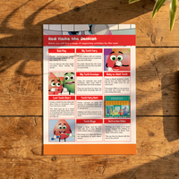 Media: Activity Card - Red Visits the Dentist - EYFS Oral Health & Confidence (PDF)
