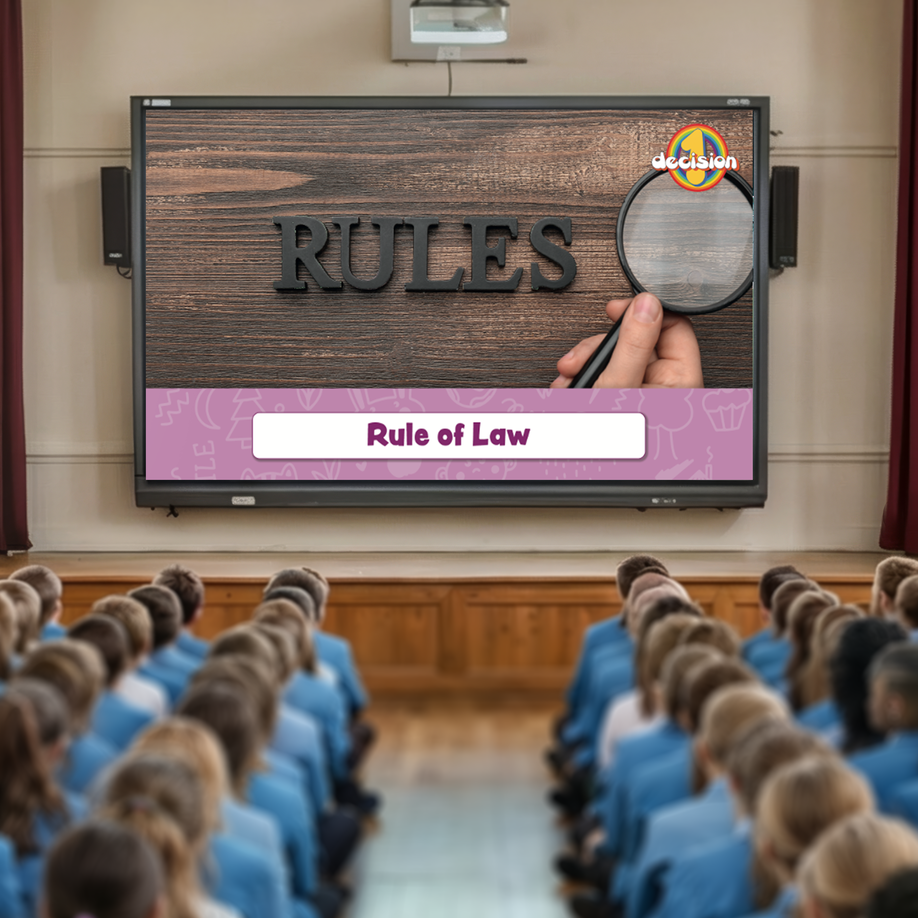 Rule of Law Assembly for KS1 | Interactive British Values PowerPoint