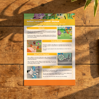 Activity Card - Yellow Learns About Germs - EYFS Hygiene, Health & Safety (PDF)